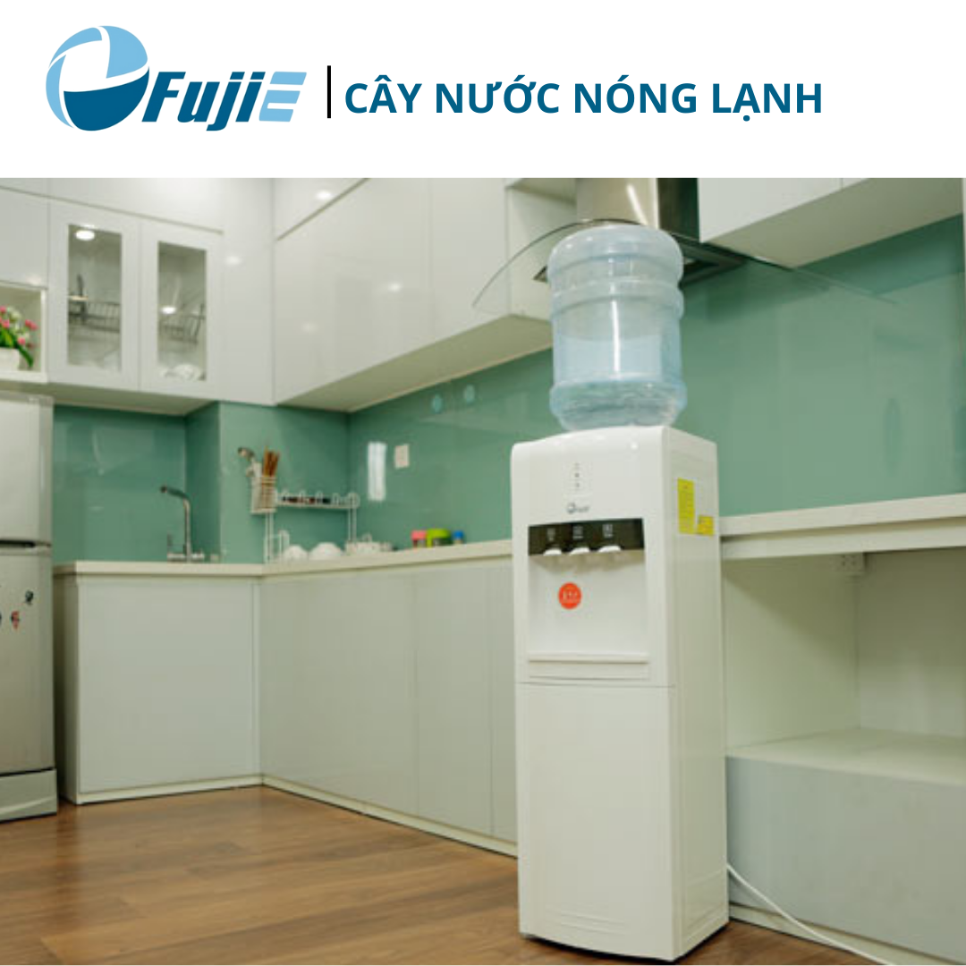 Cây nước nóng lạnh FujiE WD1800C công nghệ làm lạnh block đạt chuẩn quốc tế - Hàng chính hãng