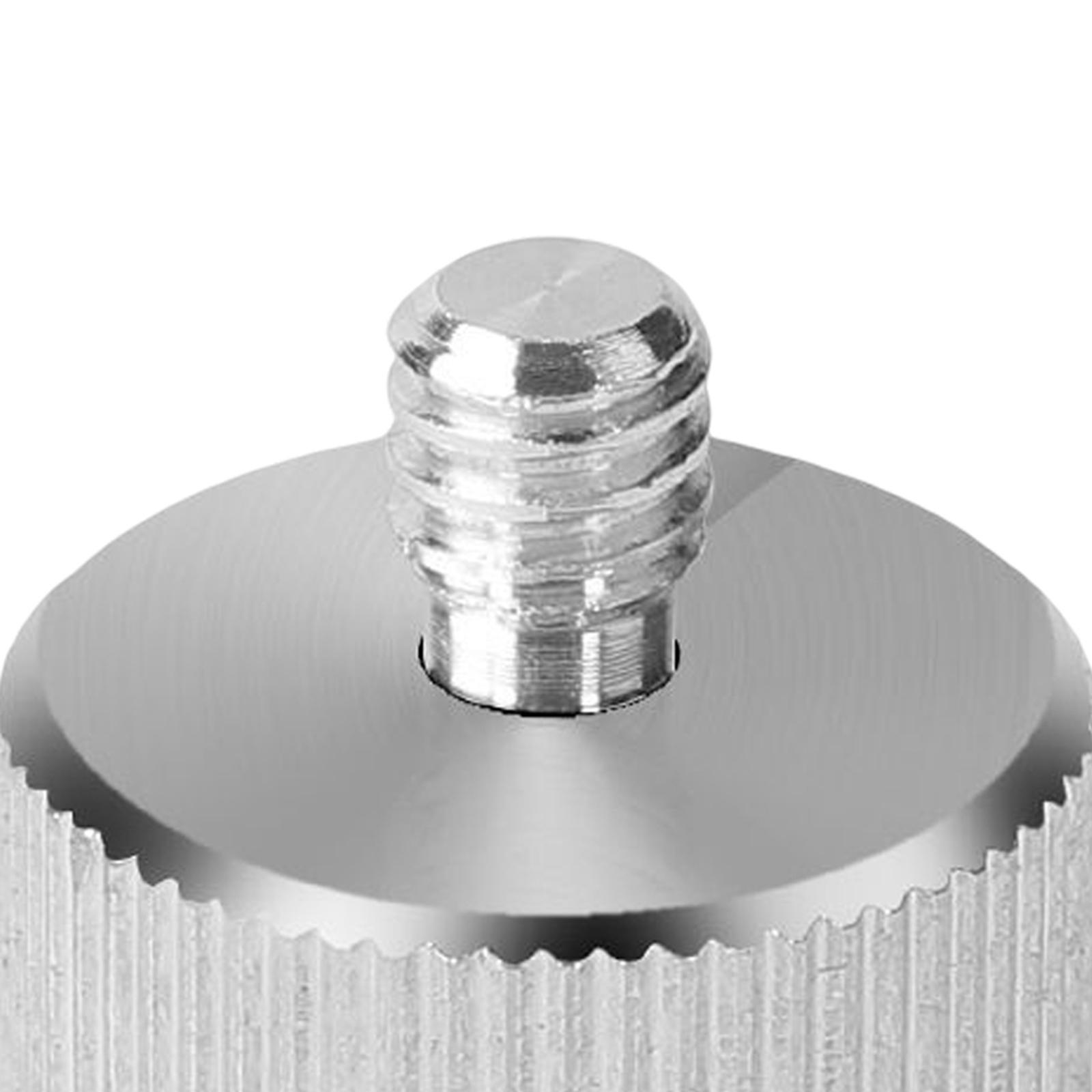 Mic Stand Adapter 5/8" Female to 1/4" Male Accessory for Camera Tripod