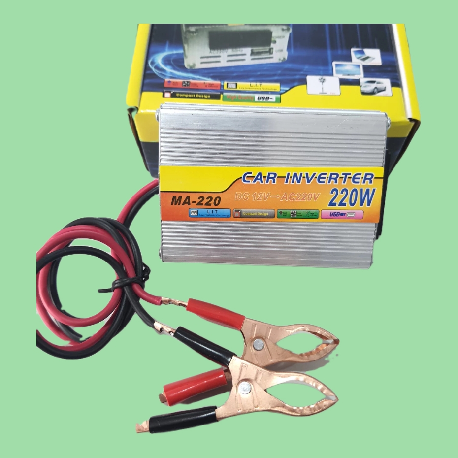 Kích Chuyển Đổi Điện 12V Lên 220V - 220W: Giải Pháp An Toàn Khi Mất Điện Cho Gia Đình Và Xe Ô Tô, ĐÈN TRANG TRÍ