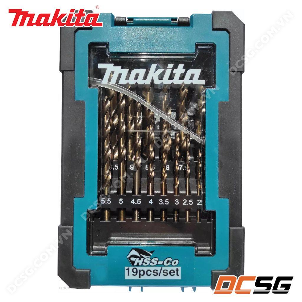 Bộ mũi khoan inox HSS-Co 1.0-10mm Makita D-67561 | DCSG