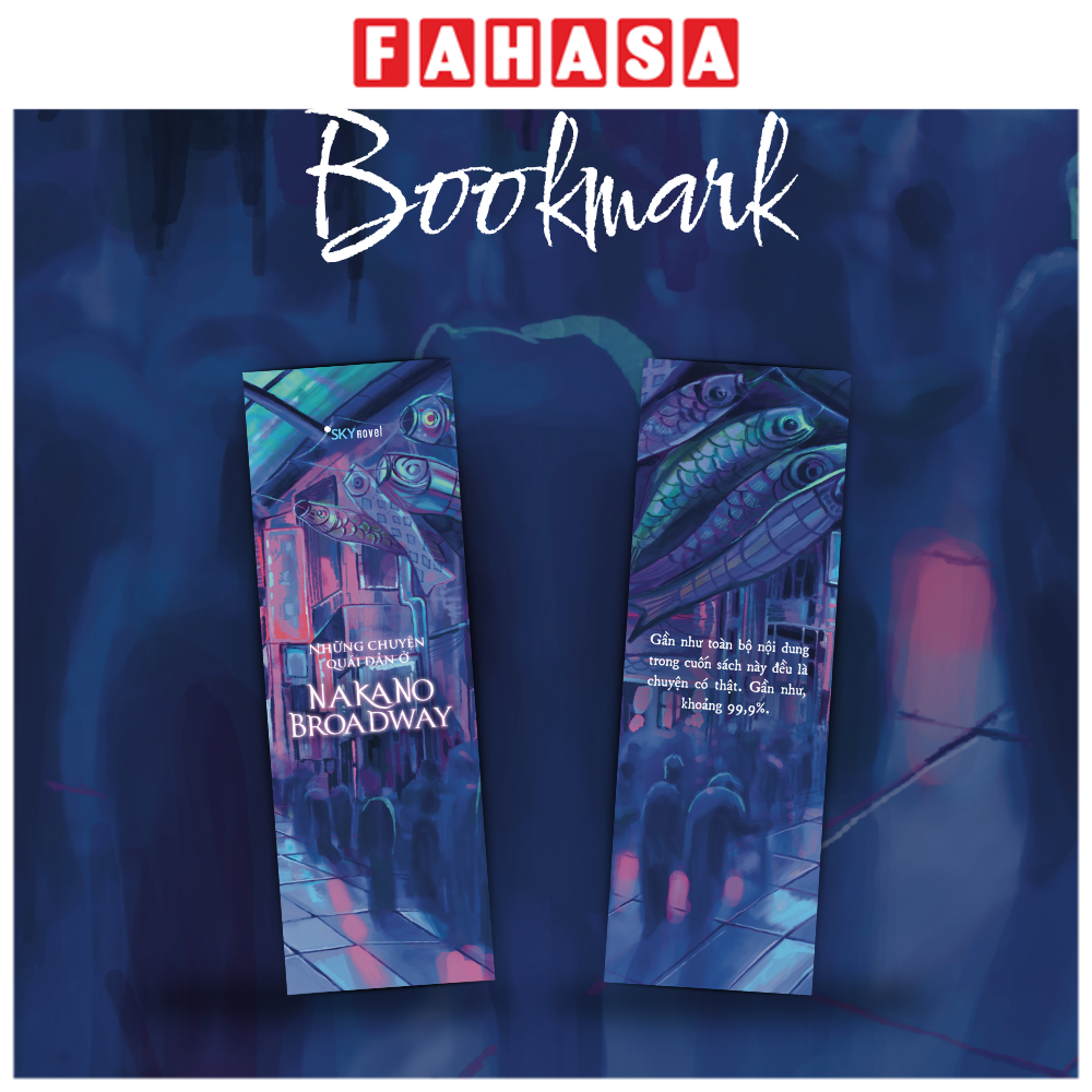 Sách - Những Chuyện Quái Đản Ở Nakano Broadway - Tặng Kèm Bookmark
