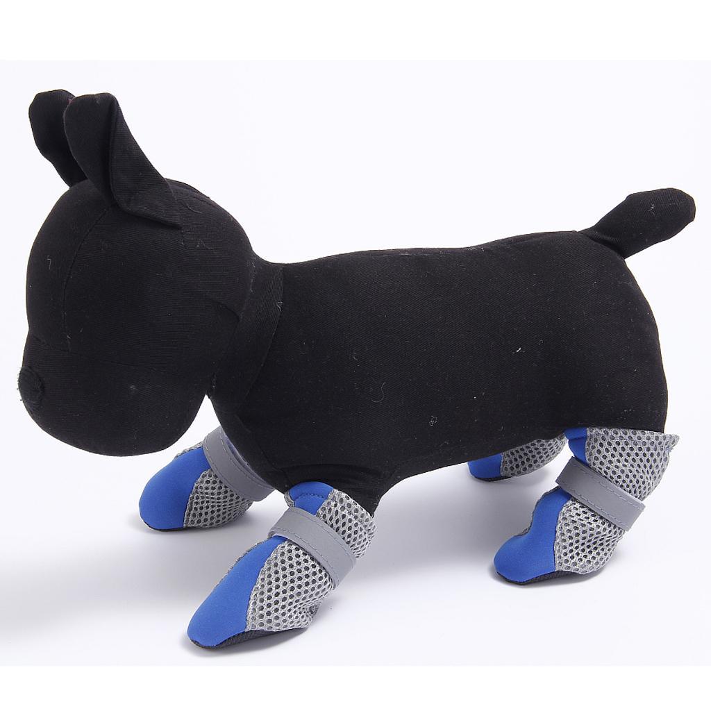 S/M/L Skid-proof Pet Dog Shoes, Puppy Boots Booties, Pets Paw Protector Red S