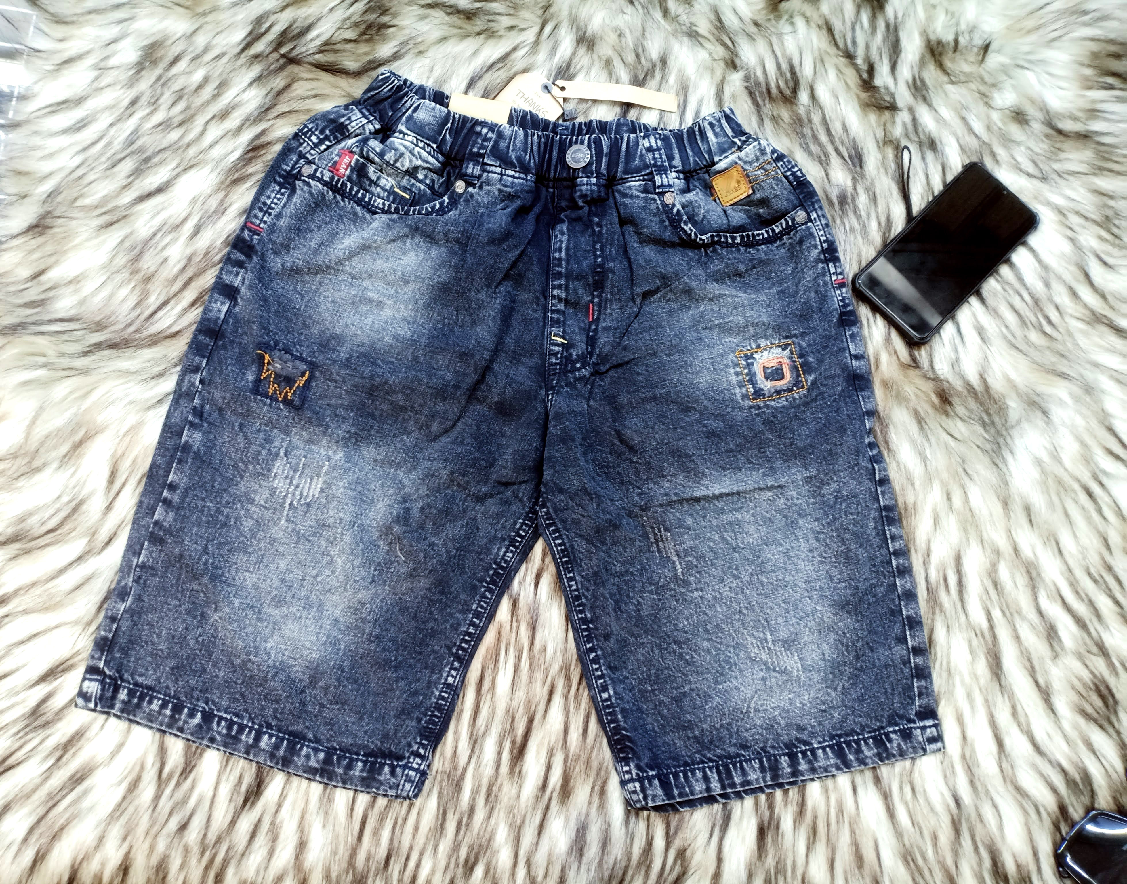 Quần Jeans Cồ khủng cao cấp Đen