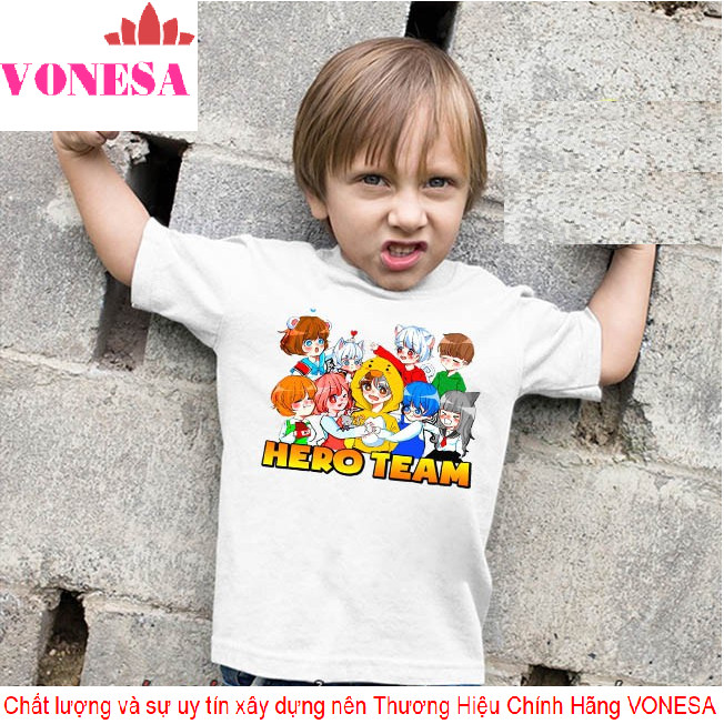 Hình ảnh Áo thun Nam Nữ Vonesa, áo phông Unisex Nam Nữ có Size từ 25-84kg B1