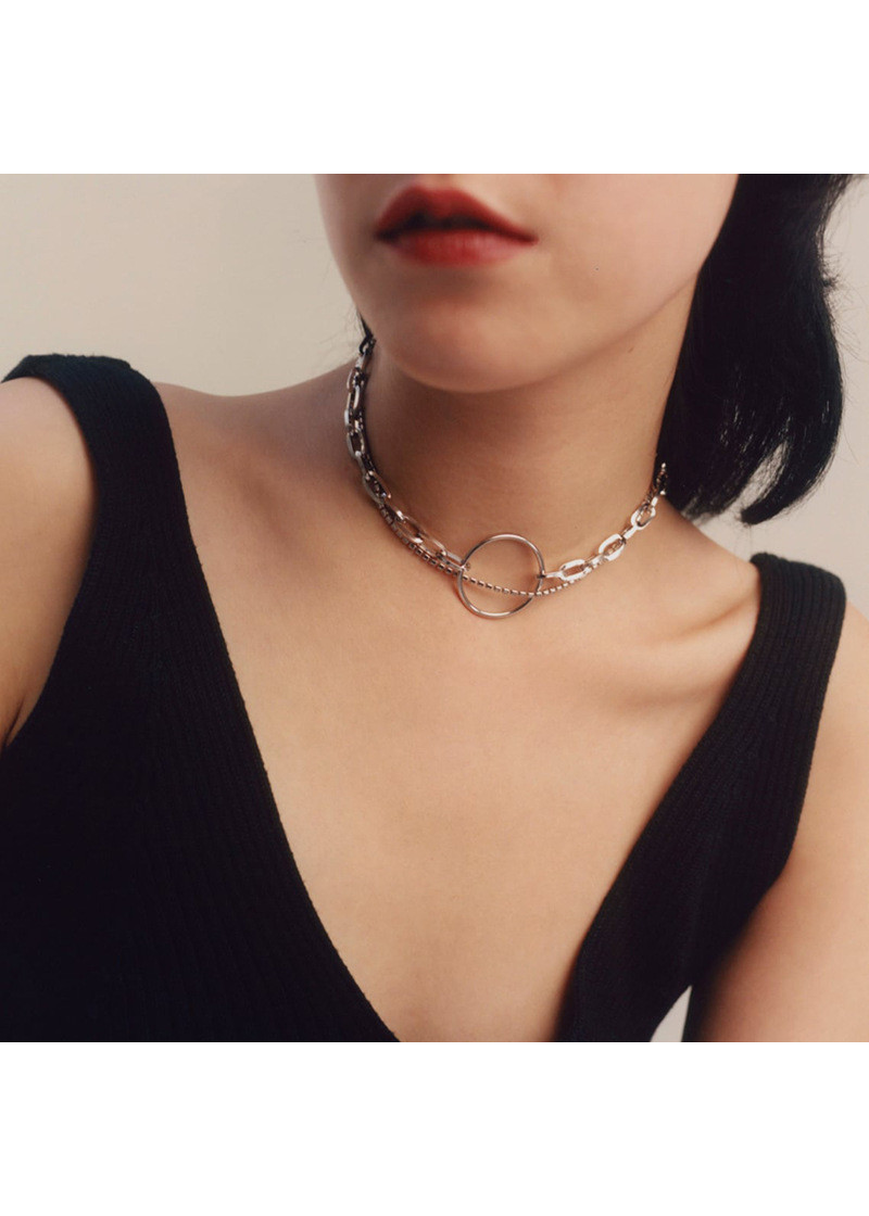 Dây chuyền vòng cổ thời trang nữ mix đá sang chảnh