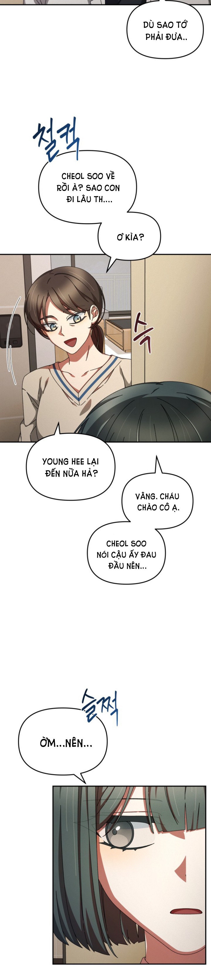 bạn gái tôi là robot -câu chuyện của cheol soo và young hee chapter 14.1 25