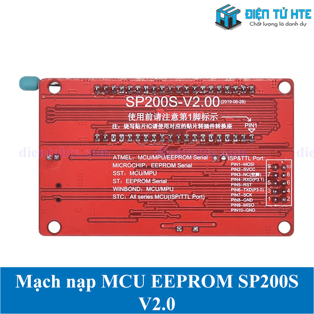 Mạch nạp MCU 8051 - AVR - EEPROM 23/24 SP200S V2.00