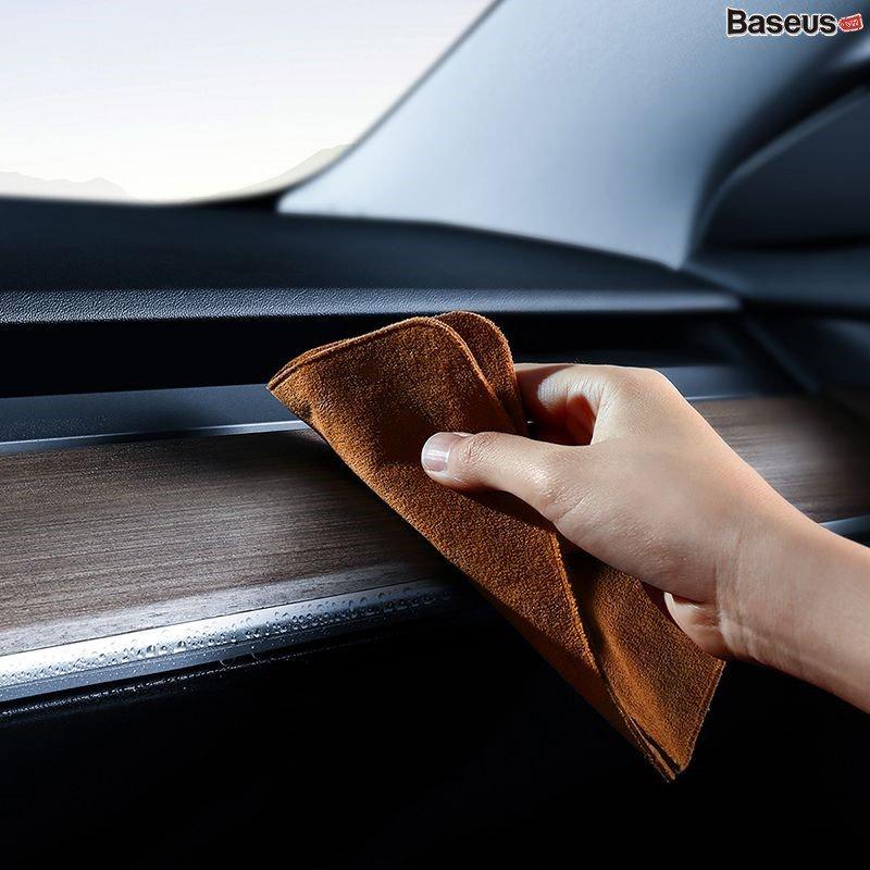Khăn Lau Siêu Mềm Chuyên Dụng Cho Xe Hơi Baseus Auto-care Handy Screen Cleaning Towel