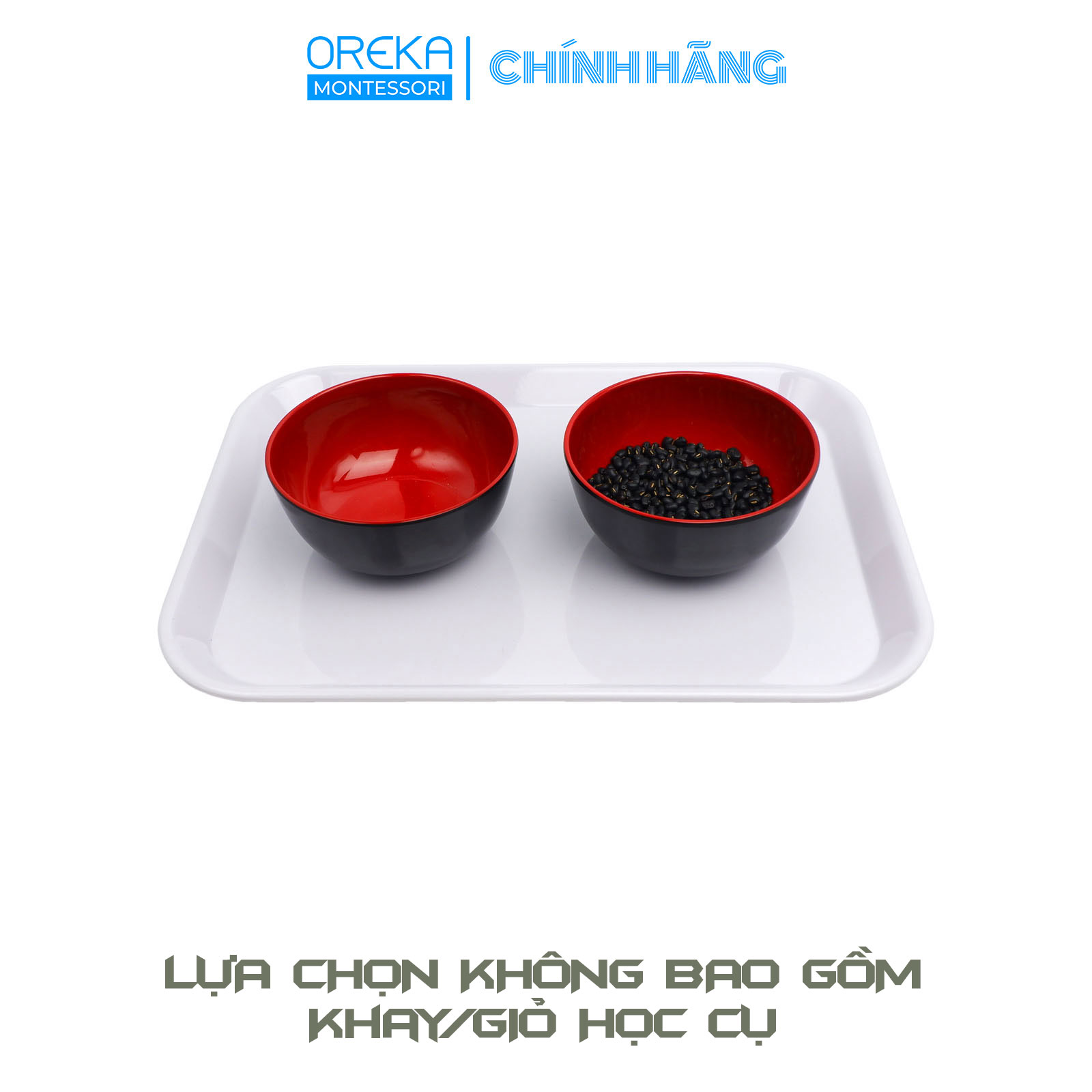 Bộ giáo cụ Oreka Montessori Chuyển hạt dùng tay