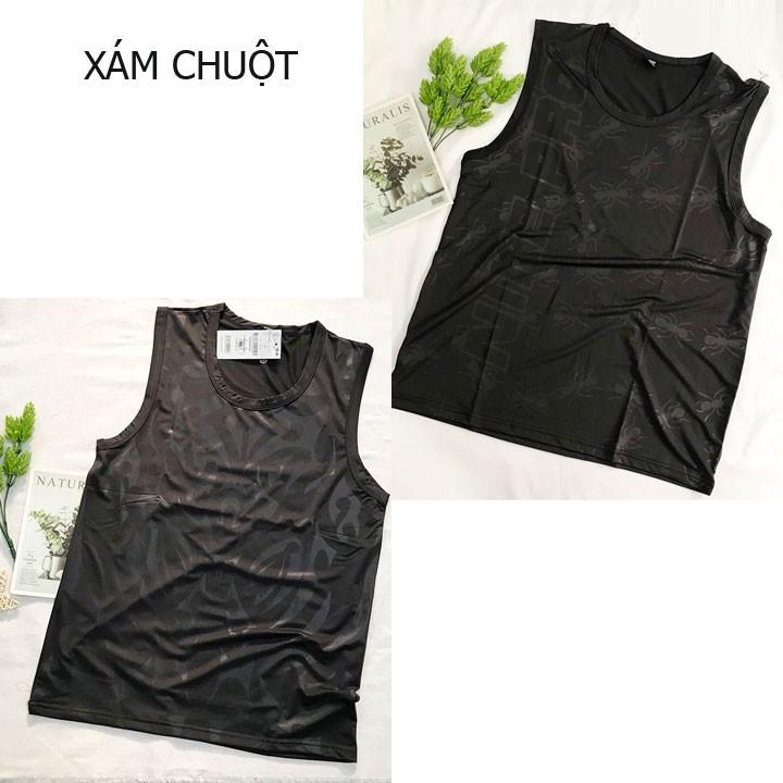 Áo thun Nam sát nách Size từ 65-80kg thun lạnh mềm mát - AN20