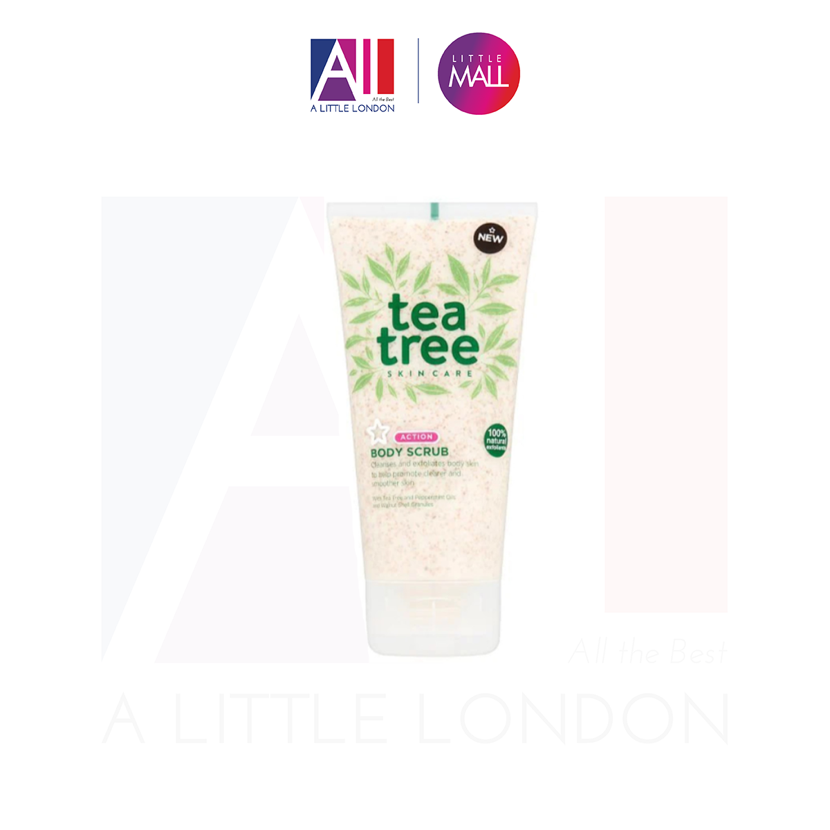 Superdrug Tea Tree Body Scrub 150ml