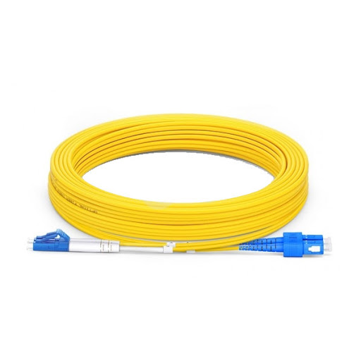 Dây Nhảy Quang Cổng SC-LC Jumper LC-SC UPC Xanh Dương 1/7/10/15/20 Mét