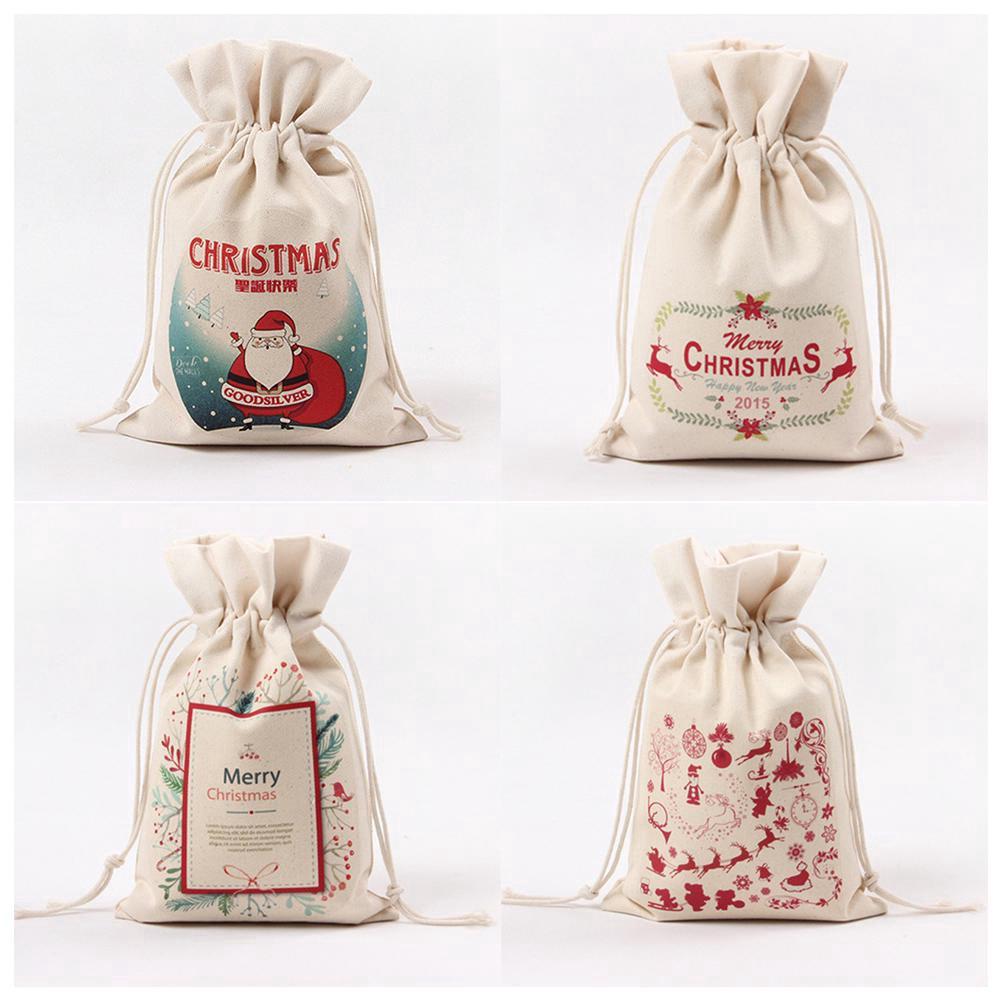 Túi đựng kẹo họa tiết giáng sinh dễ thương xinh xắn