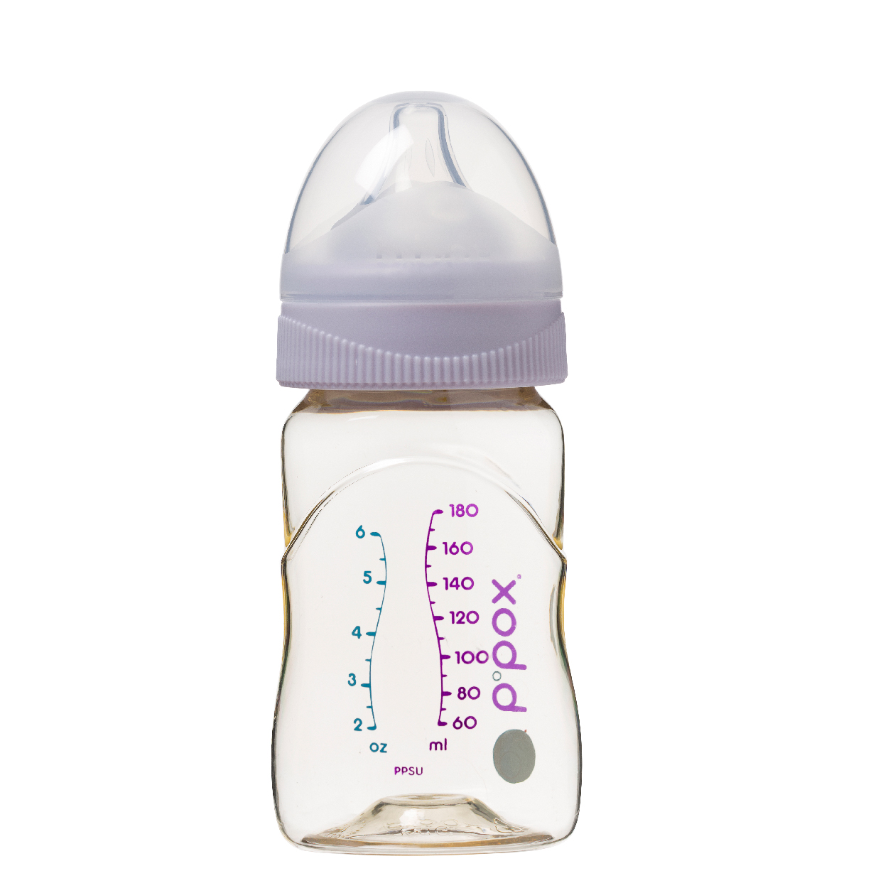 B.box Bình sữa PPSU cho bé - Tím Pastel
