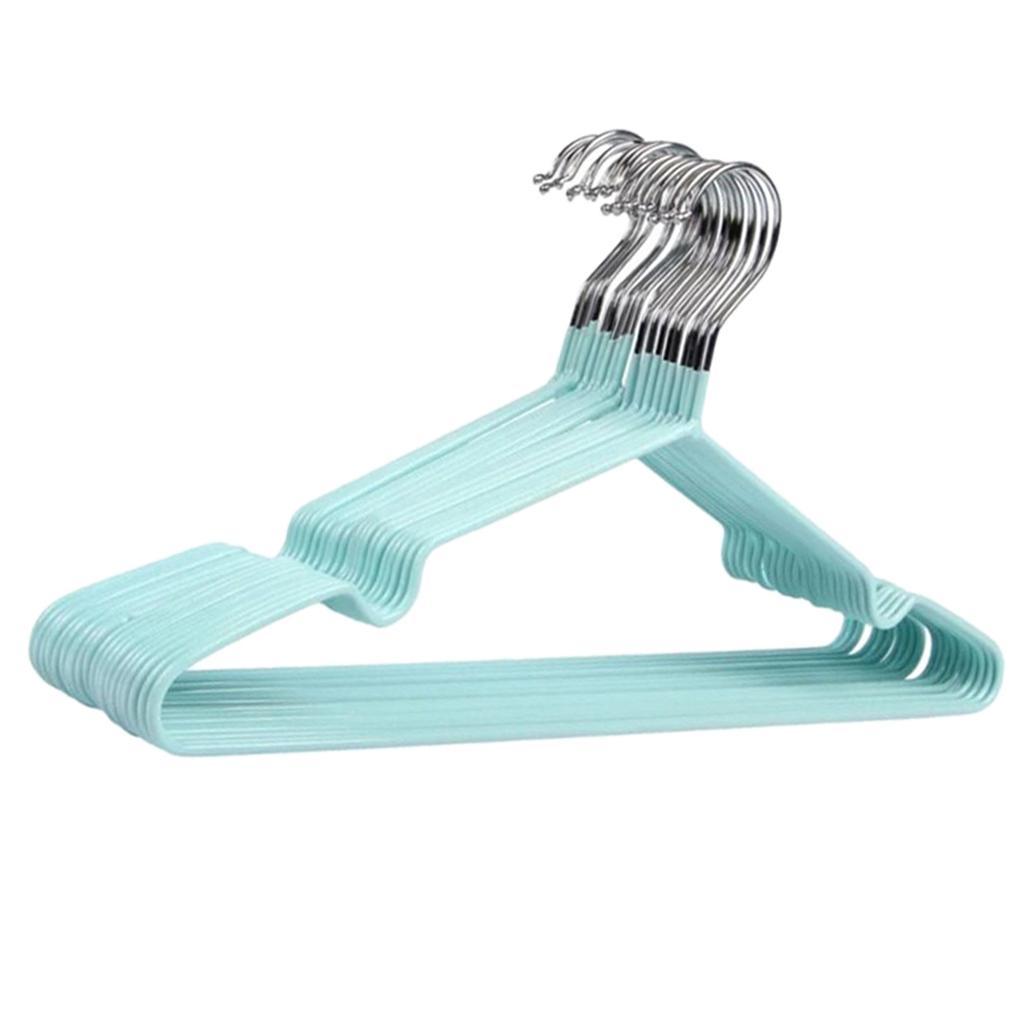 Coated Steel Clothes Hanger Rack Holder Bedroom Bathroom Balcony Golden