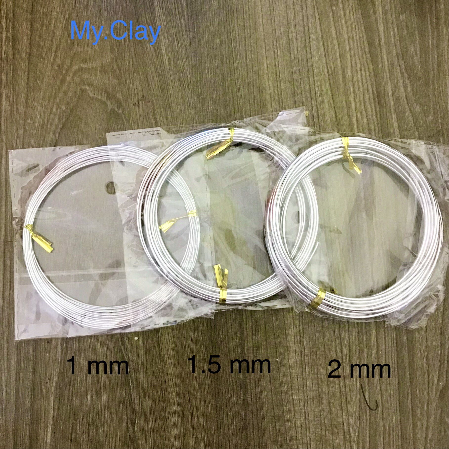 Dây nhôm mềm làm khung xương cho đất sét, dụng cụ điêu khắc đất sét