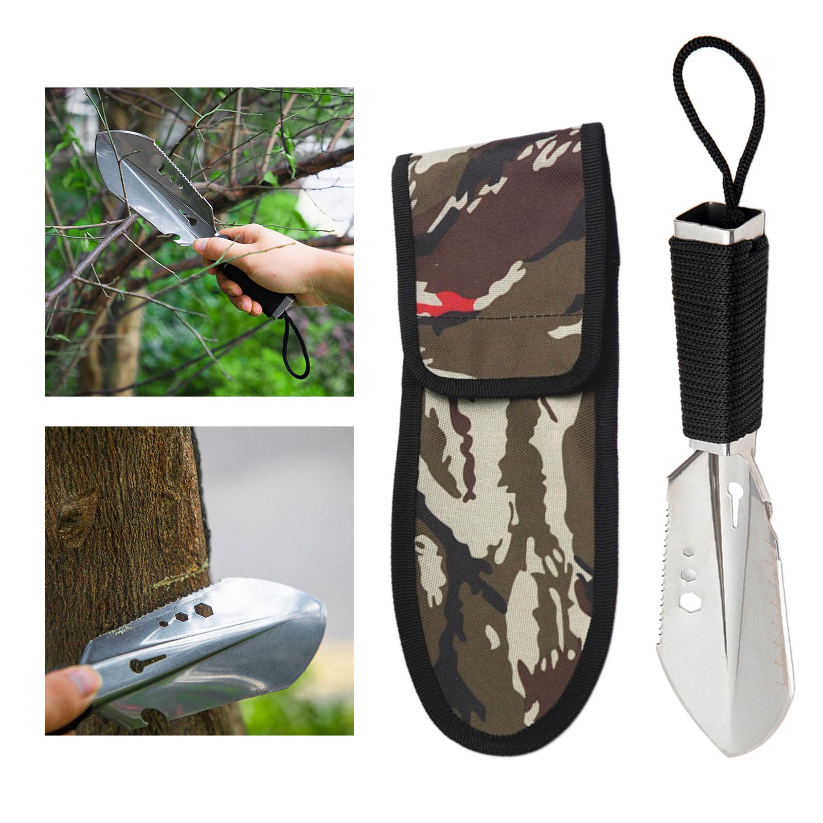 Multipurpose Hand Shovel - 6 in 1 Garden Shovel Stainless Steel