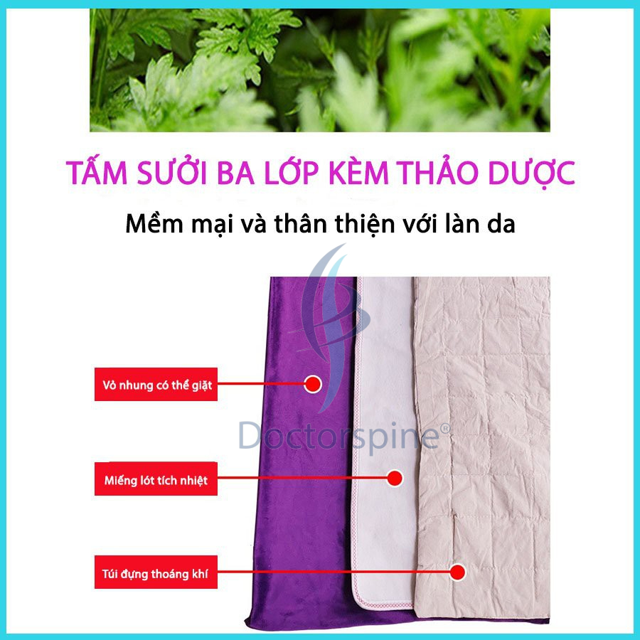 Thảm ngải cứu đông y - Đệm ngải cứu điện sưởi ấm trung hoa