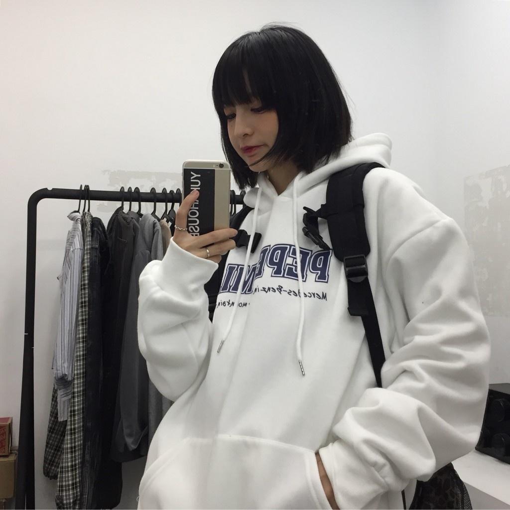 Áo sweater nỉ nam nữ form rộng unisex dài tay PEP SamsamShopx , áo Hoodie nam nữ chất đẹp