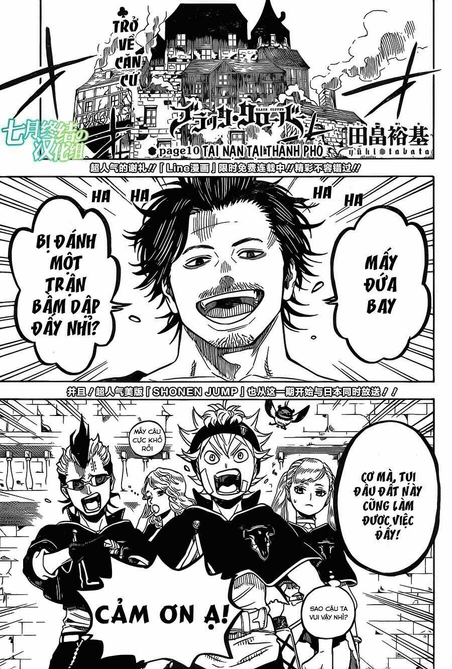 black clover - pháp sư không phép thuật chapter 10 1