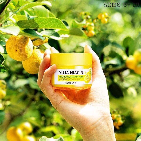 Mặt Nạ Ngủ Dưỡng Trắng Chiết Xuất Từ Trái Thanh Yên Some By Mi Yuja Niacin 30 Days Miracle Brightening Sleeping Mask