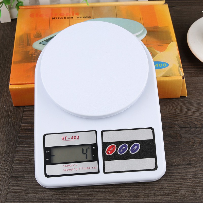 Cân tiểu ly điện tử nhà bếp mini SF400 cân 10kg độ chính xác cao, tặng kèm pin - Hàng Chính Hãng