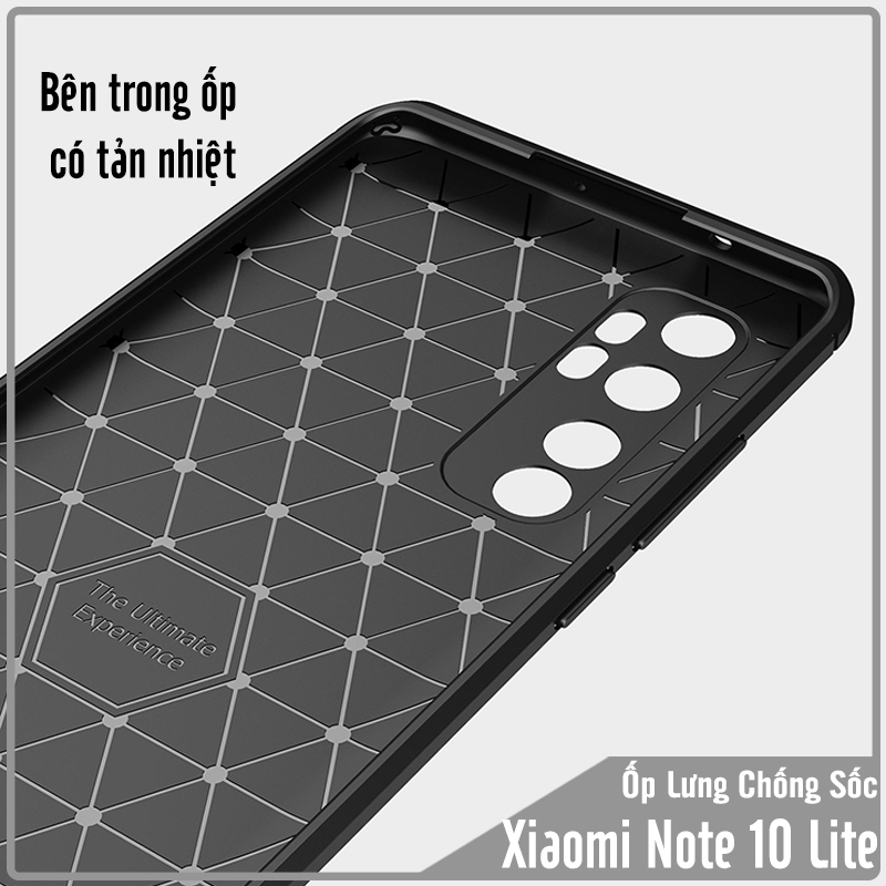 Ốp lưng cho Xiaomi Mi Note 10 Lite Chống sốc - Rugged Armor