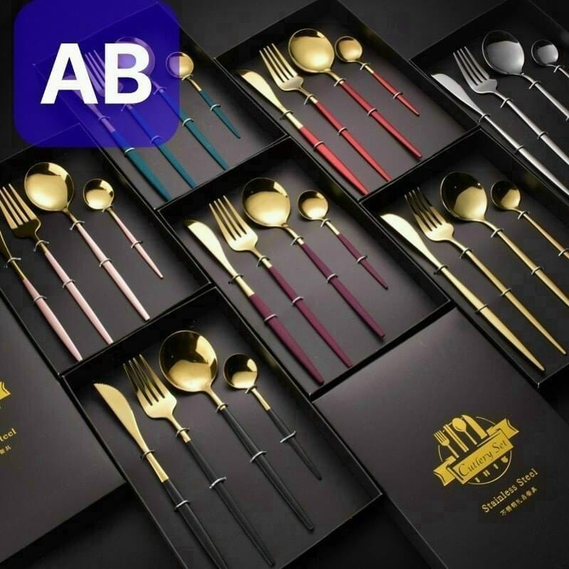 Set dao dĩa thìa sang chảnh