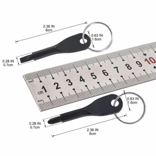 Tua vít móc khóa tiện lợi v2