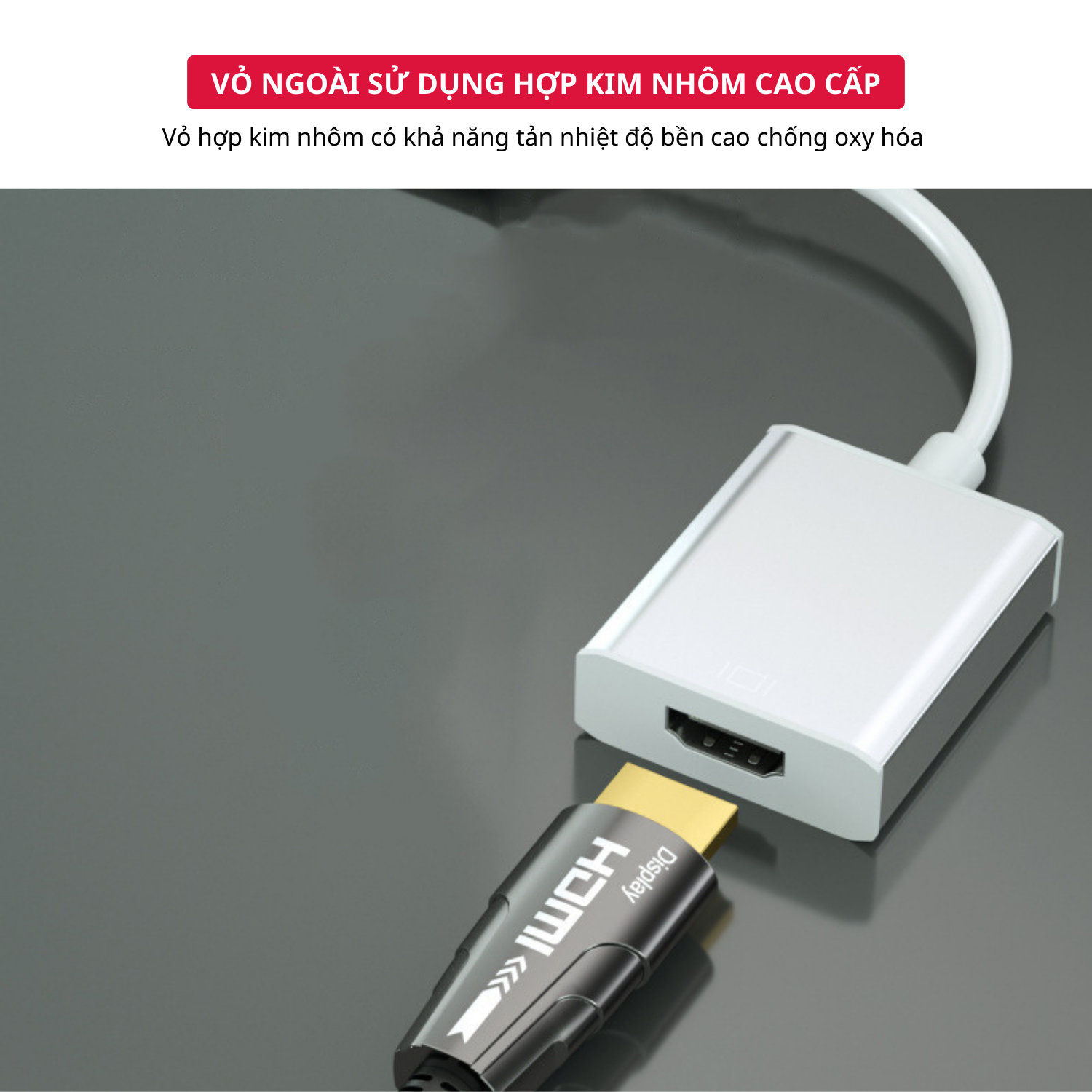 Hub Chuyển Đổi USB Type C to HDMI Độ Phân Giải 4K, 1080P Cho Tivi/Laptop/Playstation/PC - Hàng Chính Hãng Tamayoko