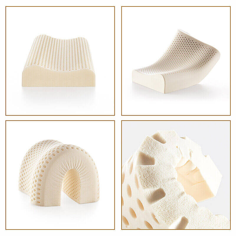 Gối nằm Cao Su Thiên Nhiên KIM Á Wavy latex