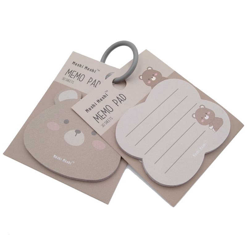 Bộ 2 Giấy Note Moshi 417 - Hình Gấu