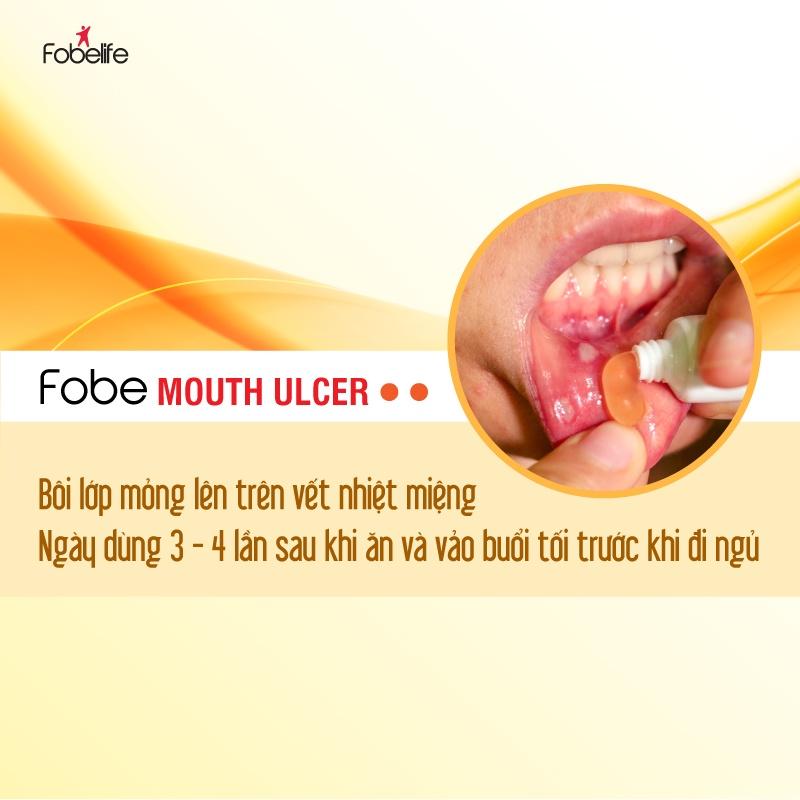 Gel Bôi Nhiệt Miệng Làm Liền Vết Loét Niêm Mạc Miệng Moulth Ulcer