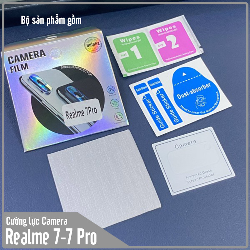 Kính cường lực camera cho Realme 7 - Realme 7 Pro