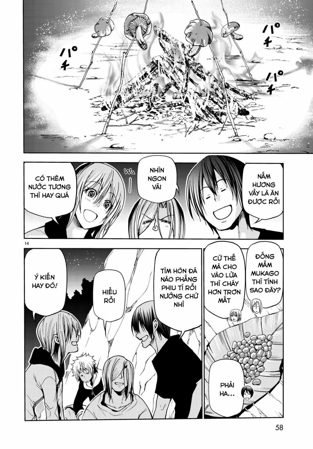 cô gái thích lặn - grand blue chapter 43 14