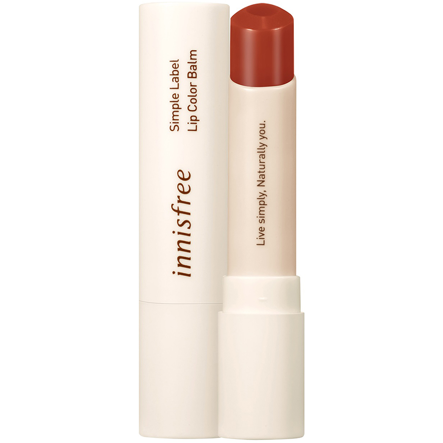 Son Dưỡng Môi Có Màu Innisfree Simple Label Lip Color Balm #3 3.2g - 131171751