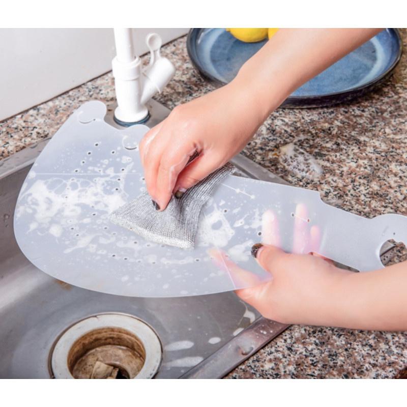 Giá Để Bọt Biển Rửa Chén Chất Liệu Thép Không Gỉ