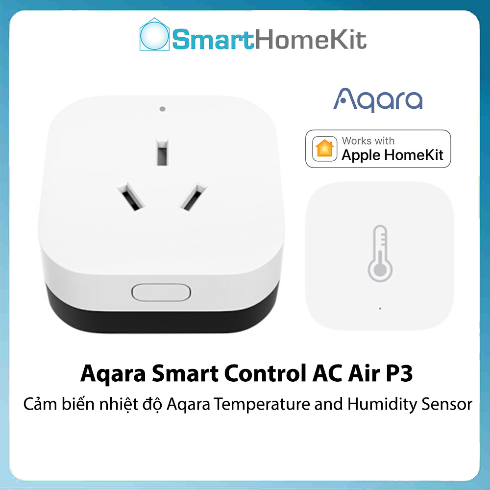 Ổ cắm điều khiển điều hòa Aqara Air P3 Controller tương thích Apple Homekit - Hàng Chính Hãng