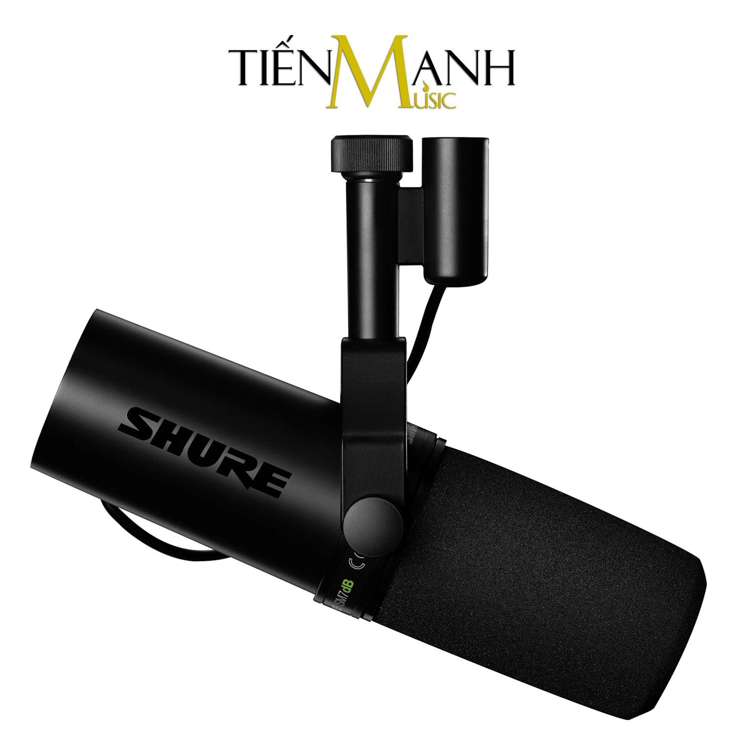 Micro Thu Âm Vocal Shure SM7dB Tích Hợp Preamp - Mic Podcast Dynamic Microphone Hàng Chính Hãng