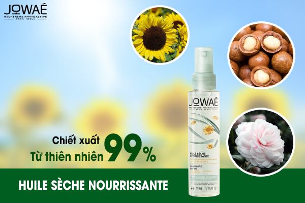 HUILE SÈCHE NOURRISSANTE - Dầu Khô Nuôi Dưỡng Da Body Và Tóc