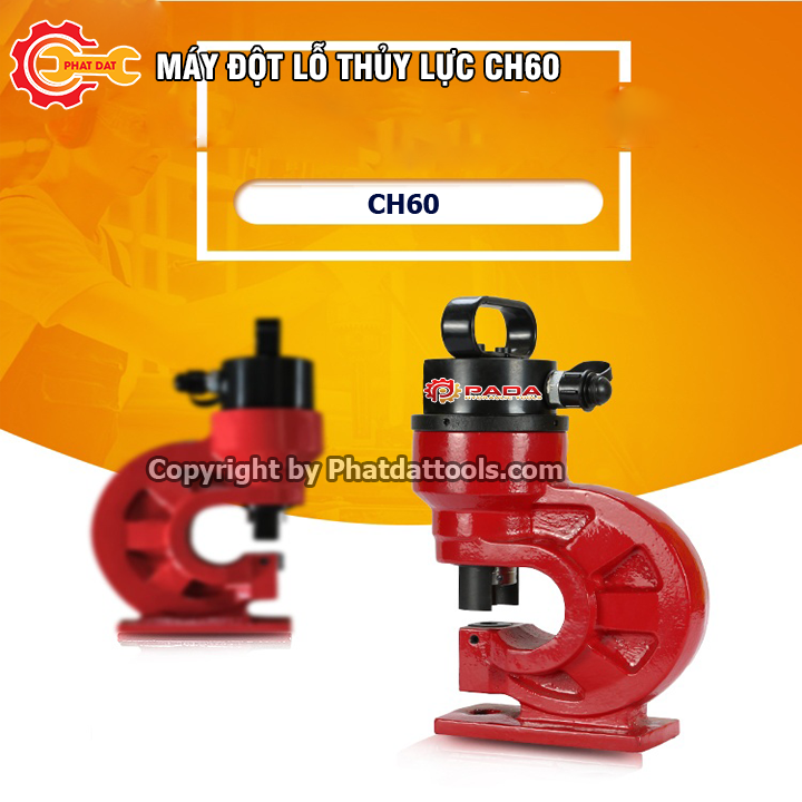 Đầu đột lỗ thủy lực PADA CH60