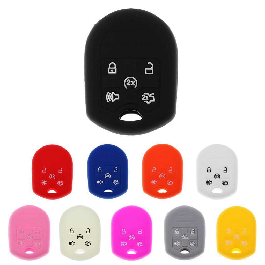 Remote Key Case Fob Cover 5 Button for  Expedition  Taurus