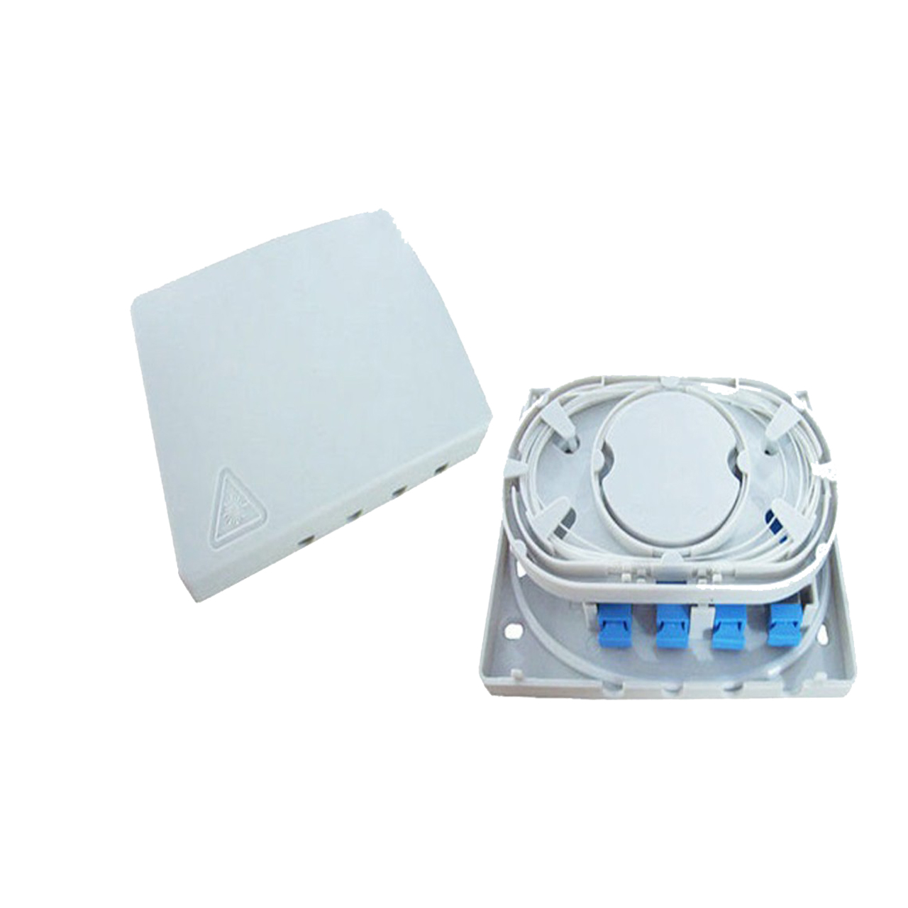 Hộp Phối Quang ODF 4FO đầy đủ phụ kiện