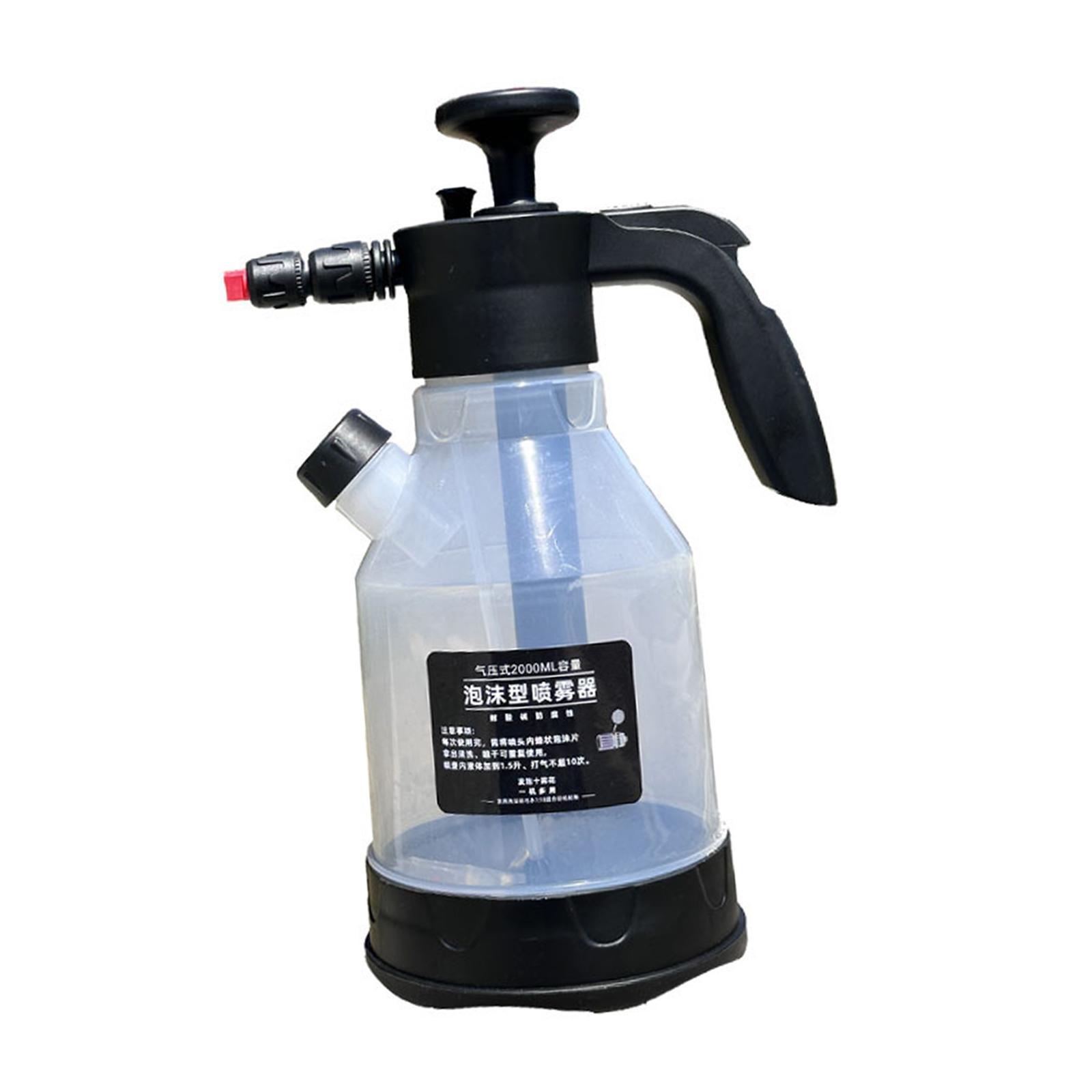 Foam Sprayer 2L Potable Portable Garden Pump Sprayer for Vehicle Lawn Window