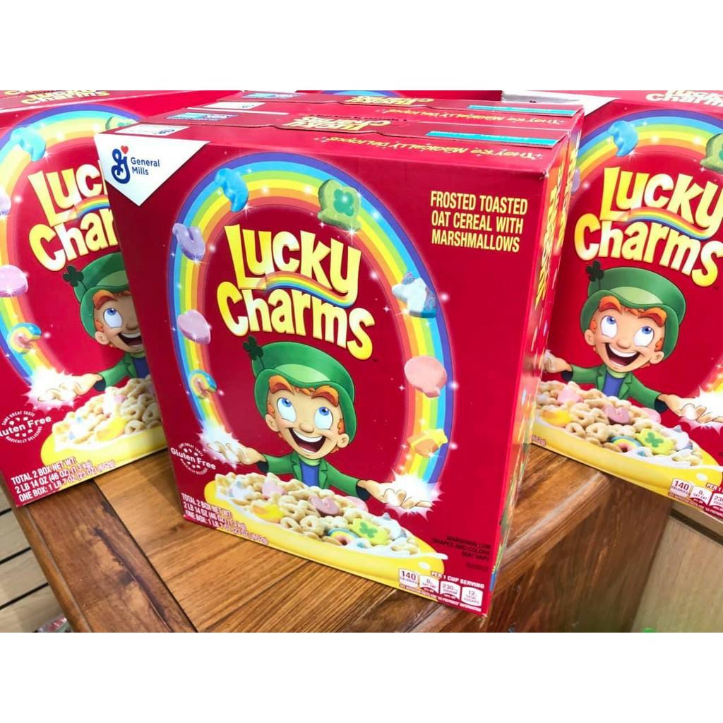 Ngũ cốc ăn sáng Lucky Charms 297gr Hàng Mỹ