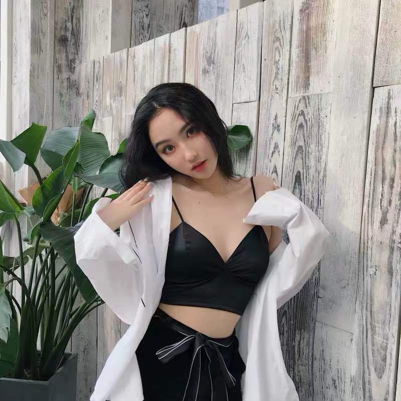 Áo Lót Bralette Satin Dáng Dài