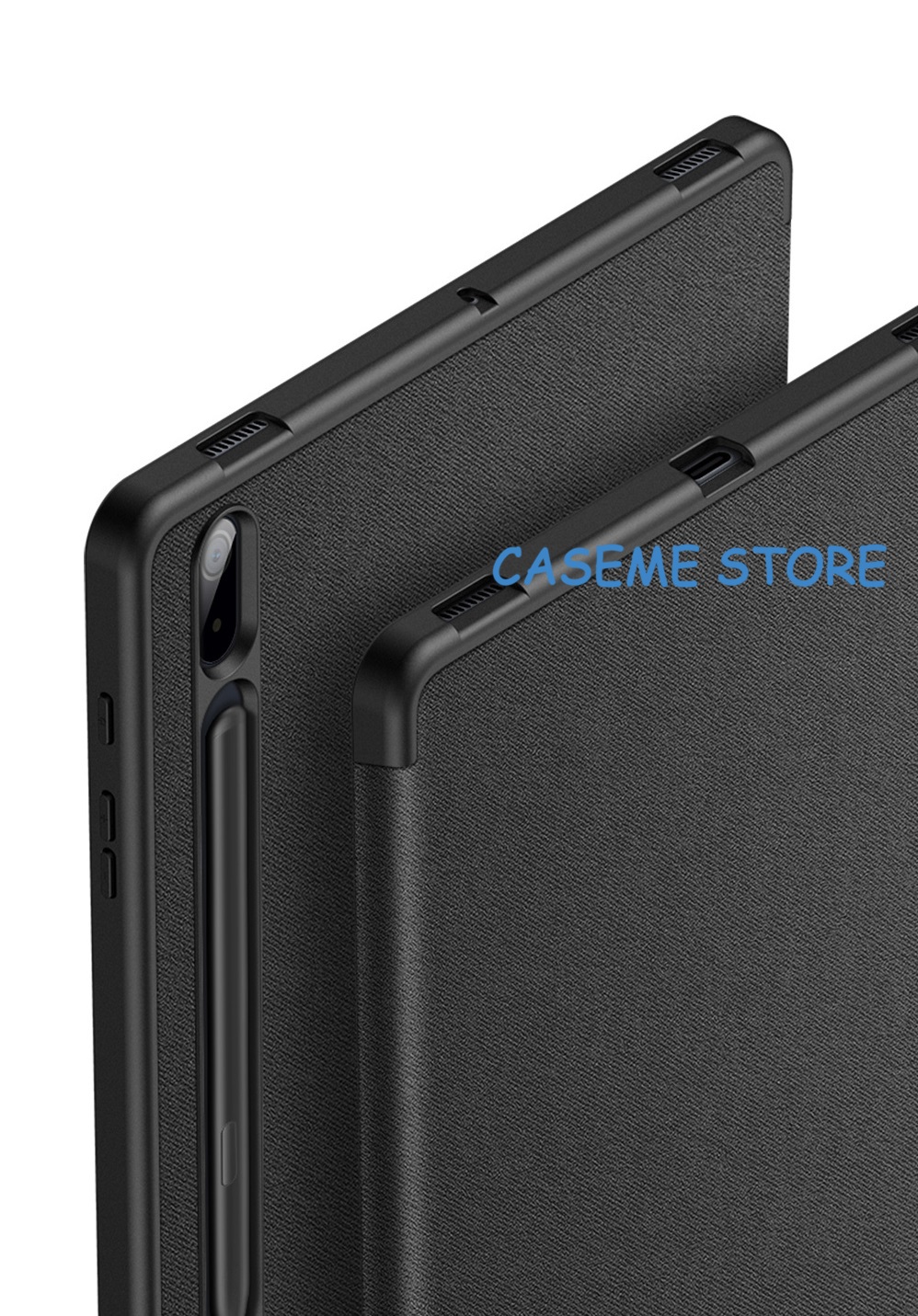 Bao da Dux Ducis Domo dành cho Samsung Galaxy Tab S7 FE  có khay đựng bút - Hàng chính hãng