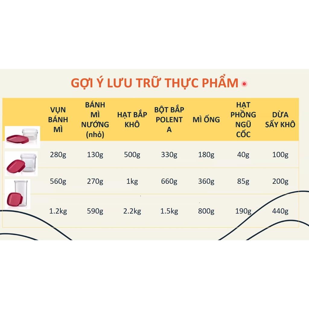 Bộ hộp kệ bếp Ultra Clear - Tupperware