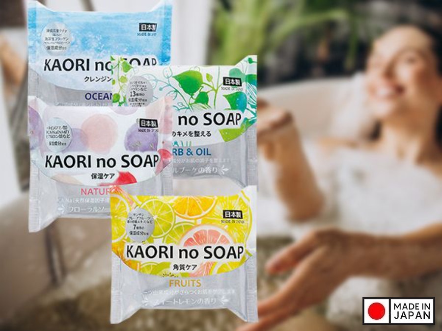 Xà bông tắm Kaori no Soap Ocean 100g - Hàng nội địa Nhật Bản | #Made in Japan|