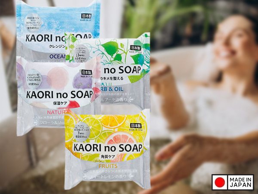 Xà bông tắm Kaori no Soap Ocean 100g - Hàng nội địa Nhật Bản | #Made in Japan